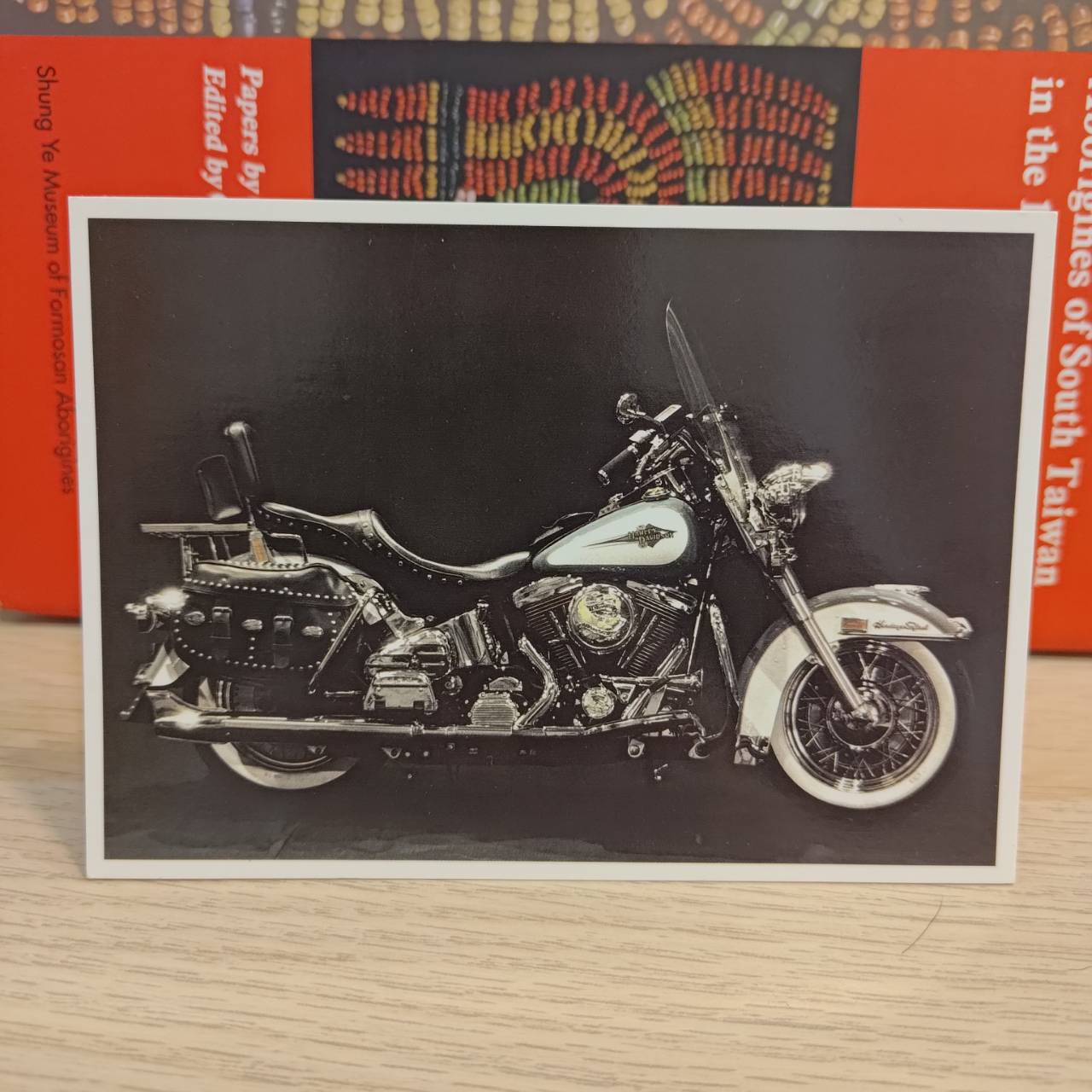 Harley Davidson motorcycle postcard 哈雷機車明信片